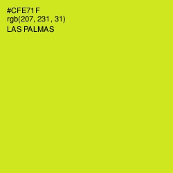 #CFE71F - Las Palmas Color Image