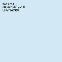 #CFE7F1 - Link Water Color Image