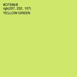 #CFE86B - Yellow Green Color Image