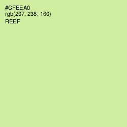 #CFEEA0 - Reef Color Image