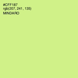 #CFF187 - Mindaro Color Image