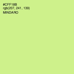 #CFF18B - Mindaro Color Image
