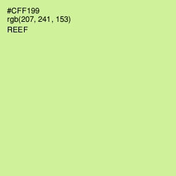 #CFF199 - Reef Color Image