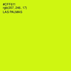 #CFF611 - Las Palmas Color Image