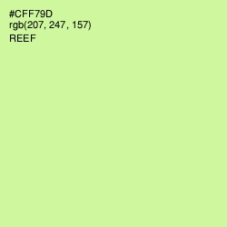#CFF79D - Reef Color Image