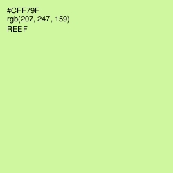 #CFF79F - Reef Color Image