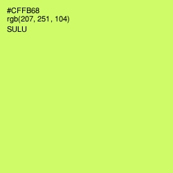 #CFFB68 - Sulu Color Image