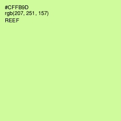 #CFFB9D - Reef Color Image