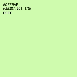 #CFFBAF - Reef Color Image