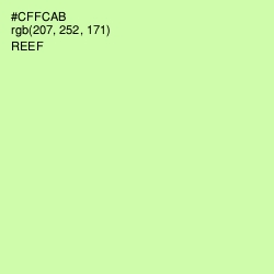 #CFFCAB - Reef Color Image