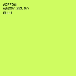 #CFFD61 - Sulu Color Image