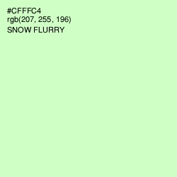 #CFFFC4 - Tea Green Color Image