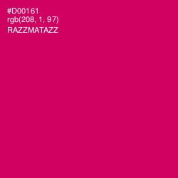 #D00161 - Razzmatazz Color Image