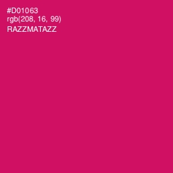 #D01063 - Razzmatazz Color Image