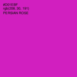 #D01EBF - Persian Rose Color Image