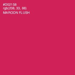 #D02158 - Maroon Flush Color Image
