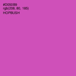 #D050B9 - Hopbush Color Image