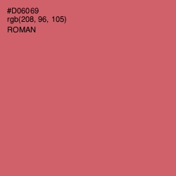 #D06069 - Roman Color Image