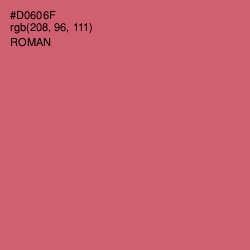 #D0606F - Roman Color Image