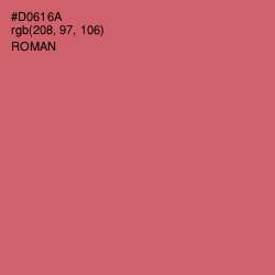 #D0616A - Roman Color Image