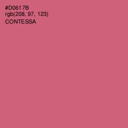 #D0617B - Contessa Color Image