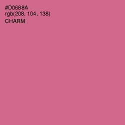 #D0688A - Charm Color Image