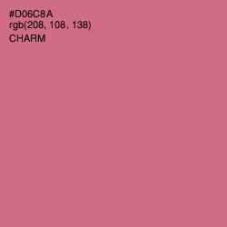 #D06C8A - Charm Color Image