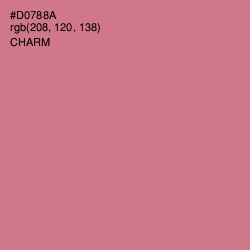 #D0788A - Charm Color Image