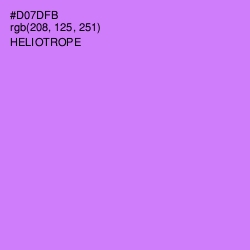 #D07DFB - Heliotrope Color Image