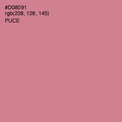 #D08091 - Puce Color Image