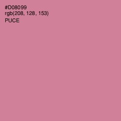 #D08099 - Puce Color Image