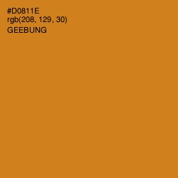 #D0811E - Geebung Color Image