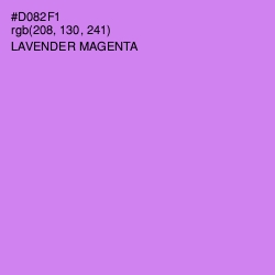 #D082F1 - Lavender Magenta Color Image