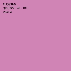 #D083B5 - Viola Color Image