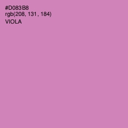 #D083B8 - Viola Color Image