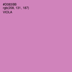 #D083BB - Viola Color Image