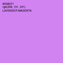 #D083F1 - Lavender Magenta Color Image
