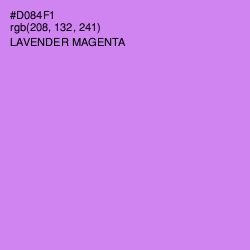 #D084F1 - Lavender Magenta Color Image