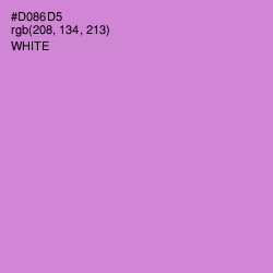 #D086D5 - Light Wisteria Color Image