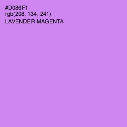 #D086F1 - Lavender Magenta Color Image