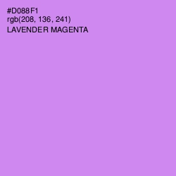 #D088F1 - Lavender Magenta Color Image