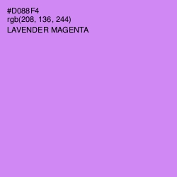 #D088F4 - Lavender Magenta Color Image
