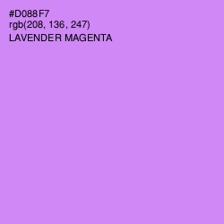 #D088F7 - Lavender Magenta Color Image