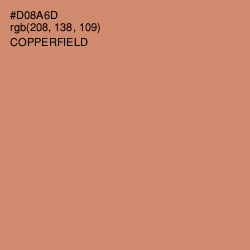 #D08A6D - Copperfield Color Image