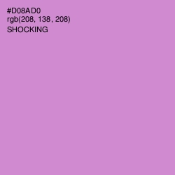 #D08AD0 - Shocking Color Image