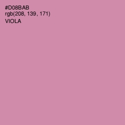 #D08BAB - Viola Color Image