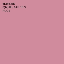 #D08C9D - Puce Color Image
