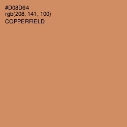 #D08D64 - Copperfield Color Image