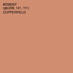 #D08D6F - Copperfield Color Image