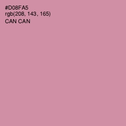 #D08FA5 - Can Can Color Image